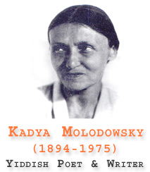 Risultati immagini per Kadye Molodowsky